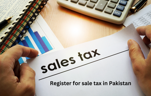 Register for sale tax in Pakistan