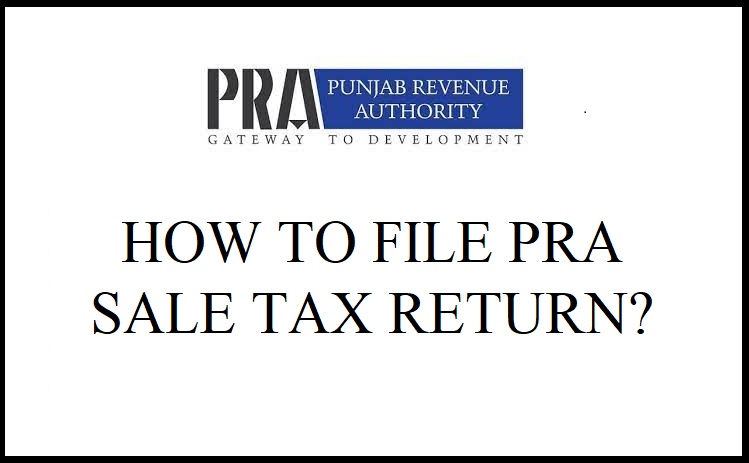 You are currently viewing HOW TO FILE PRA SALE TAX RETURN