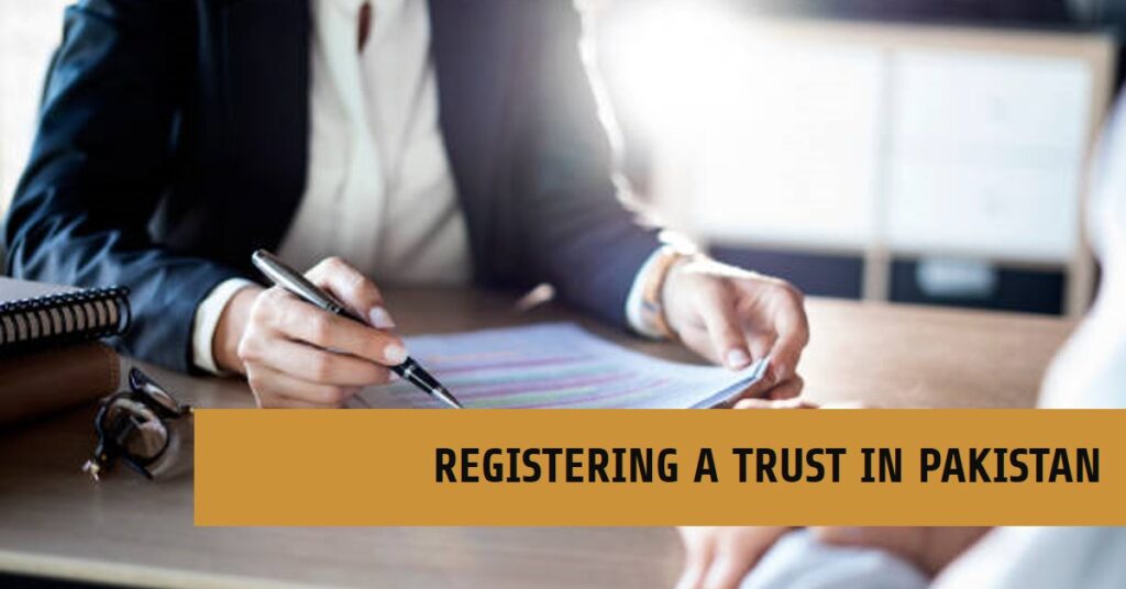 How to register a trust in Pakistan