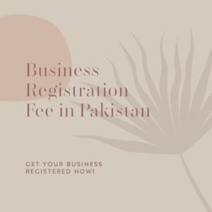 Read more about the article Business registration fees in Pakistan
