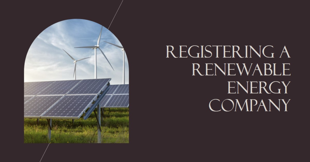 How to register a renewable energy company in Pakistan?