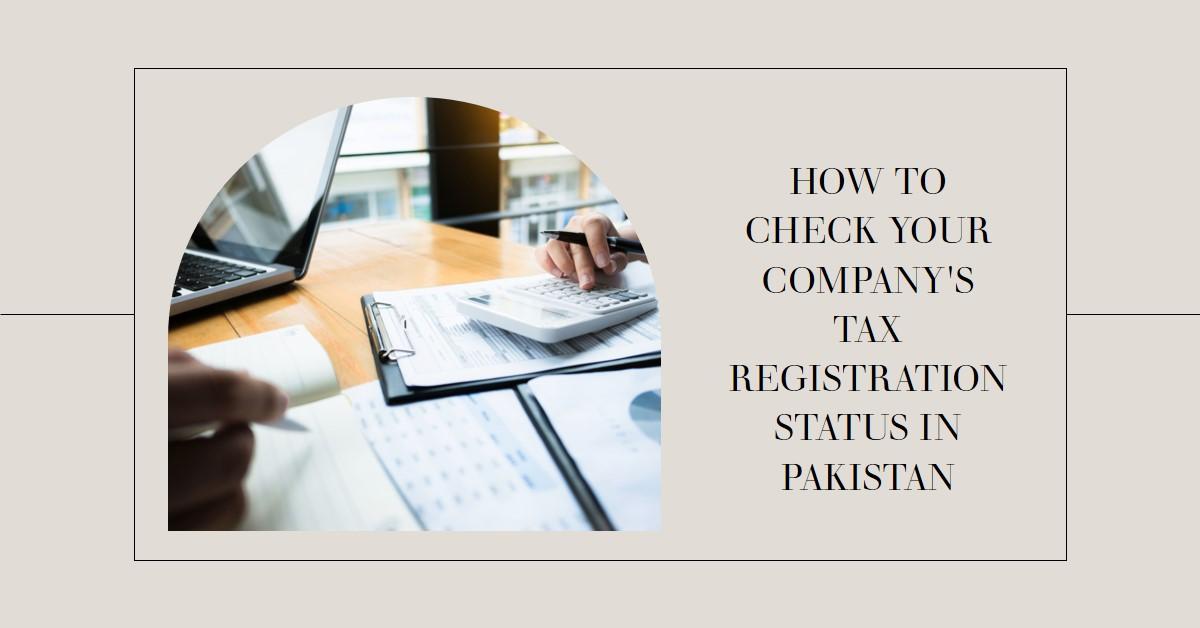 You are currently viewing How to check your company’s tax registration status in Pakistan