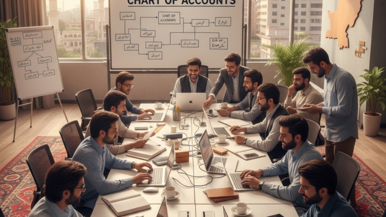 Chart of Accounts for Pakistan Companies