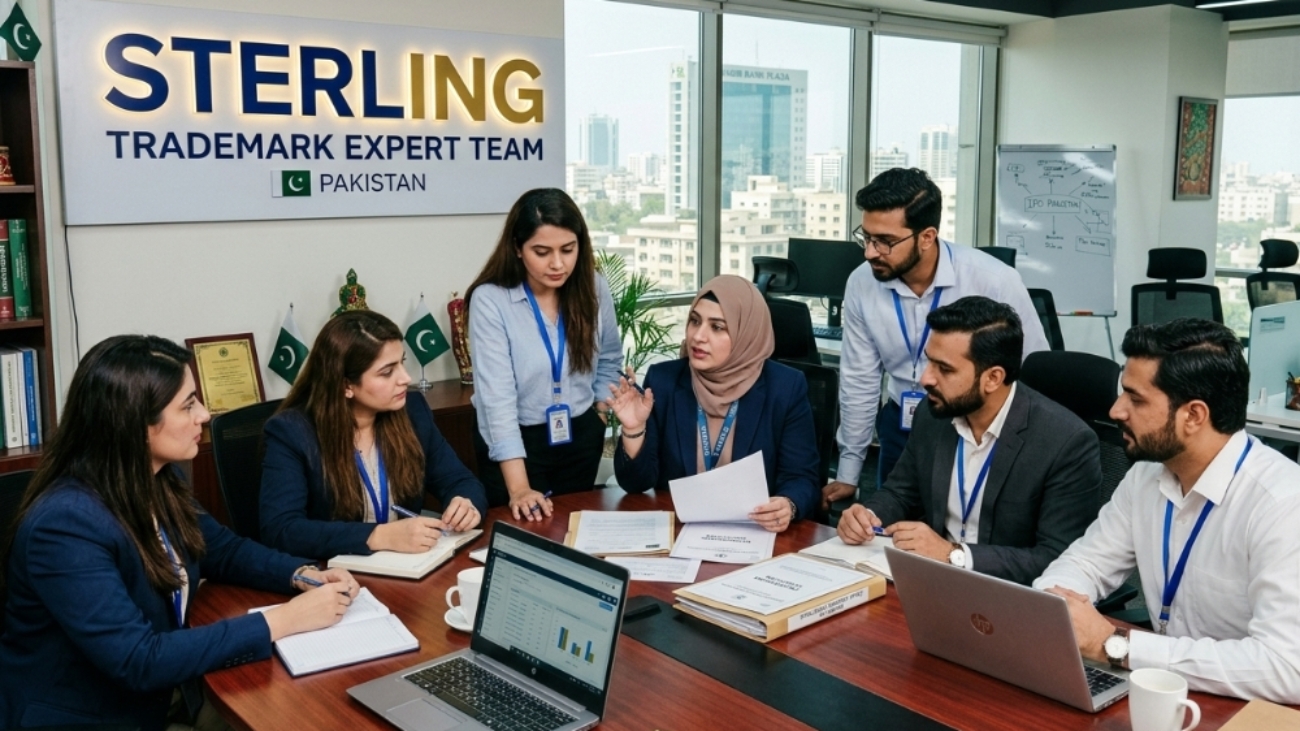 Sterling, Trademark expert team in the office in Pakistan