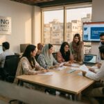 sterling, trademark services team working in the office in pakistan