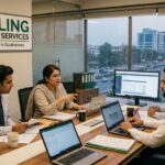 Sterling, tax expert services expert team working in the office in Pakistan